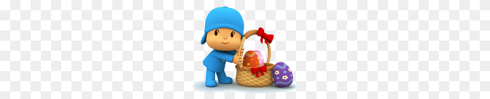 Pocoyo Easter Fun, Baby, Person, Nature, Outdoors Free Transparent Png