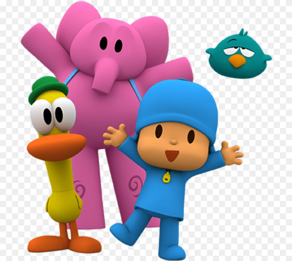 Pocoyo Pocoyo Y Sus Amigos, Baby, Person, Face, Head Free Png Download