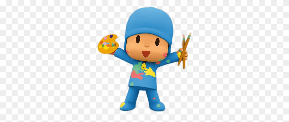 Pocoyo The Artist, Toy Png