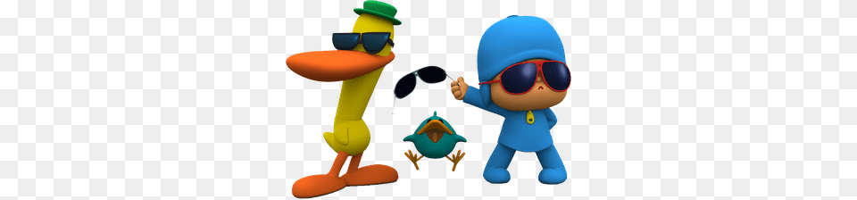 Pocoyo Wearing Sunglasses, Accessories, Baby, Person, Nature Free Transparent Png