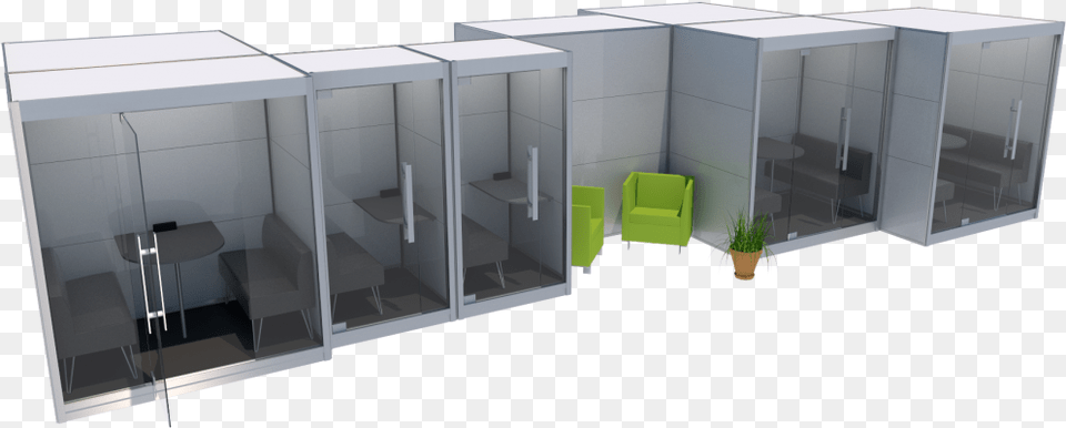 Pod Layout Snapcab Office, Plant, Furniture, Indoors, Chair Free Transparent Png