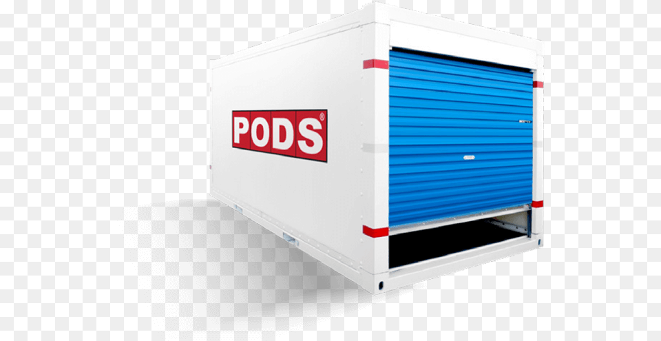 Pod Storage, Moving Van, Transportation, Van, Vehicle Png Image