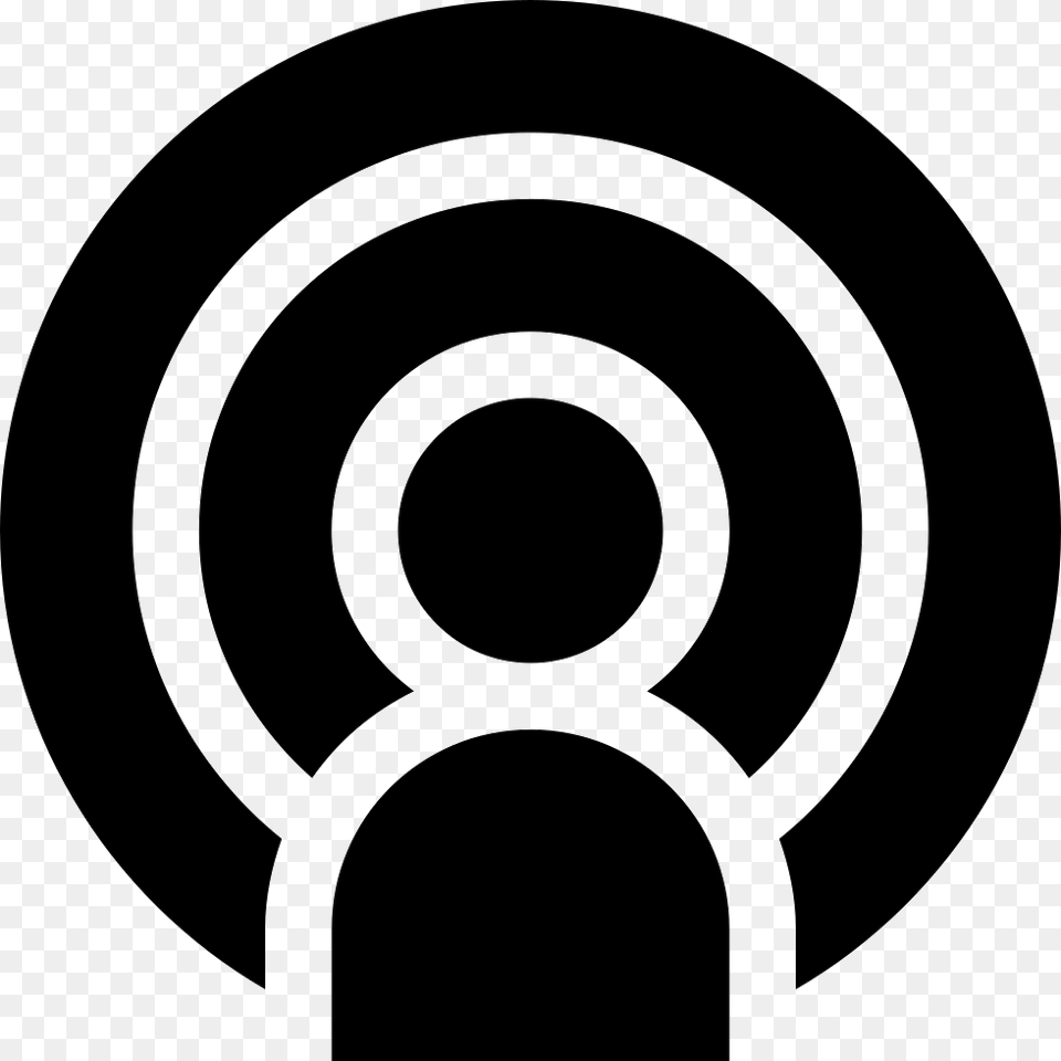 Podcast, Stencil, Spiral, Disk Png Image