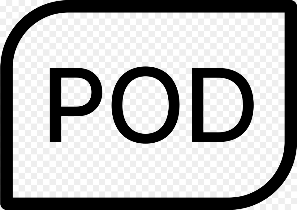 Podcast Icon, Gray Free Transparent Png