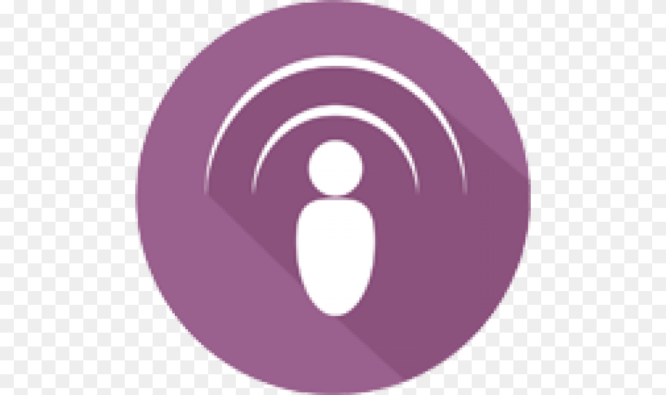Podcast Icon, Purple, Lighting, Disk, Text Png Image