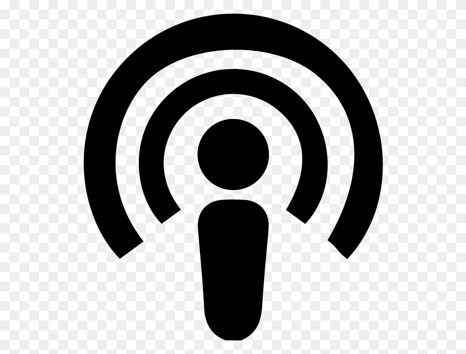 Podcast Icon, Stencil, Spiral Png Image