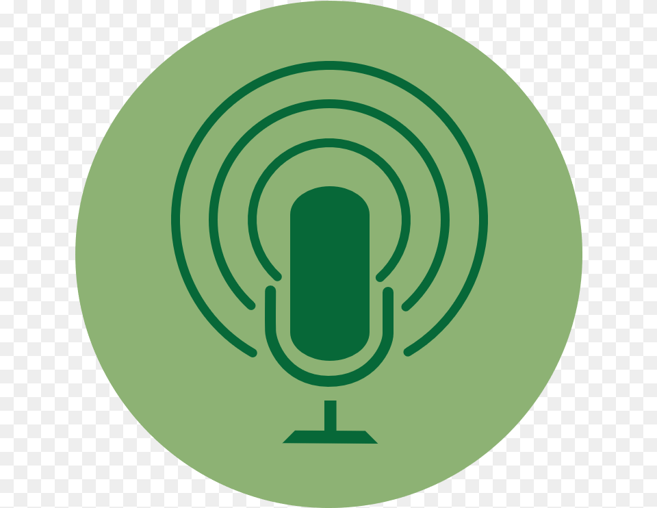 Podcast Icon Full Size Seekpng Vertical, Green, Disk Free Png Download