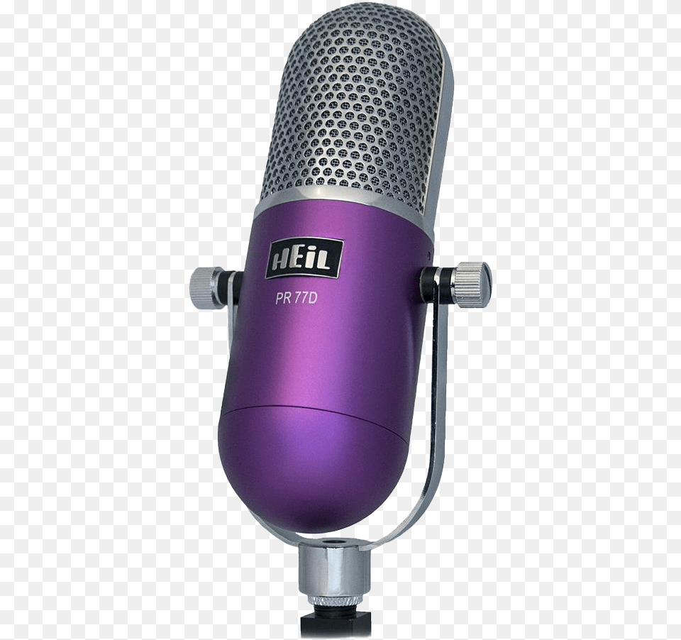 Podcast Mic Photo Arts Microphone Purple, Electrical Device, Appliance, Blow Dryer, Device Png Image