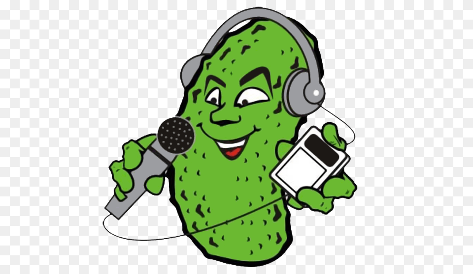 Podcast Pickle Tools For Podcasters, Electrical Device, Green, Microphone, Baby Free Transparent Png