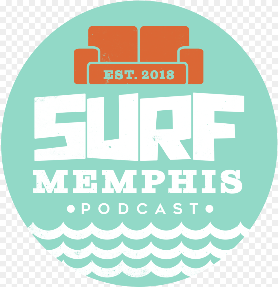 Podcast Surf Memphis Podcast, Advertisement, Logo, Poster, Sticker Png Image