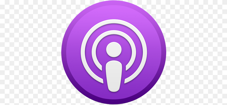 Podcasts Software Wikiwand Mac Podcast Icon, Purple, Disk Png