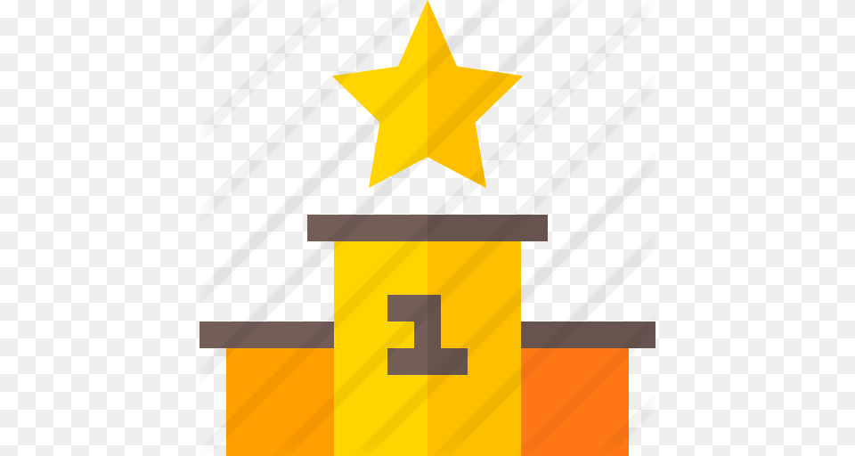Podium, Star Symbol, Symbol Png Image