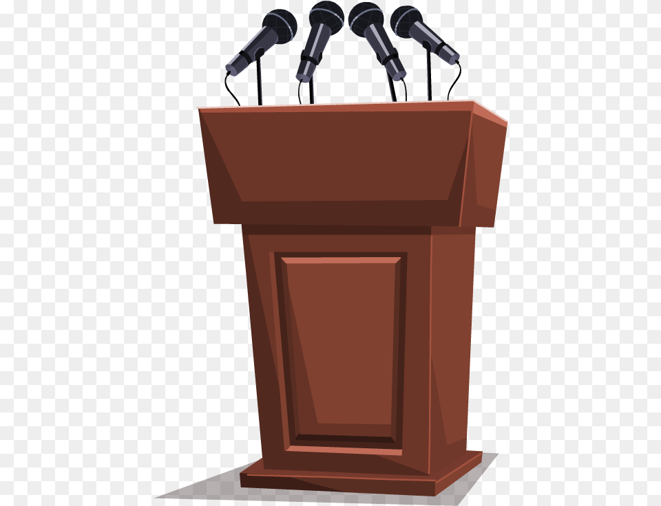 Podium Clipart Lectern Background Podium, Audience, Crowd, Person, Speech Png Image
