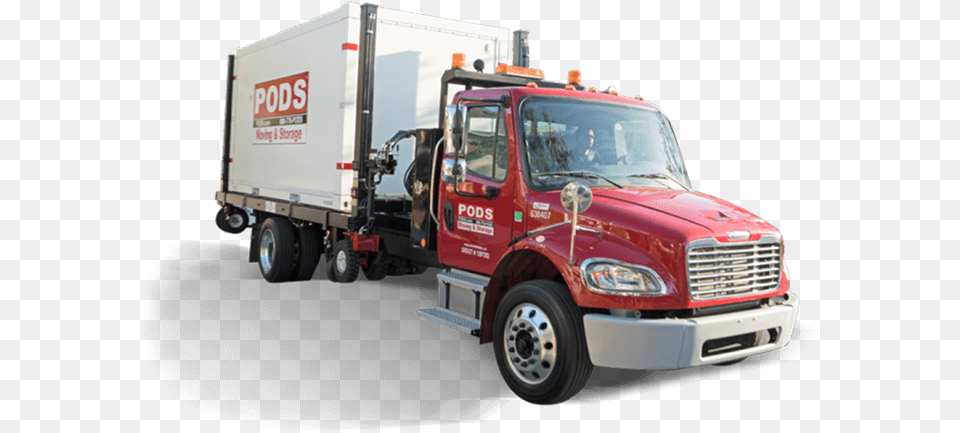 Pods Delivery, Transportation, Truck, Vehicle, Trailer Truck Free Png