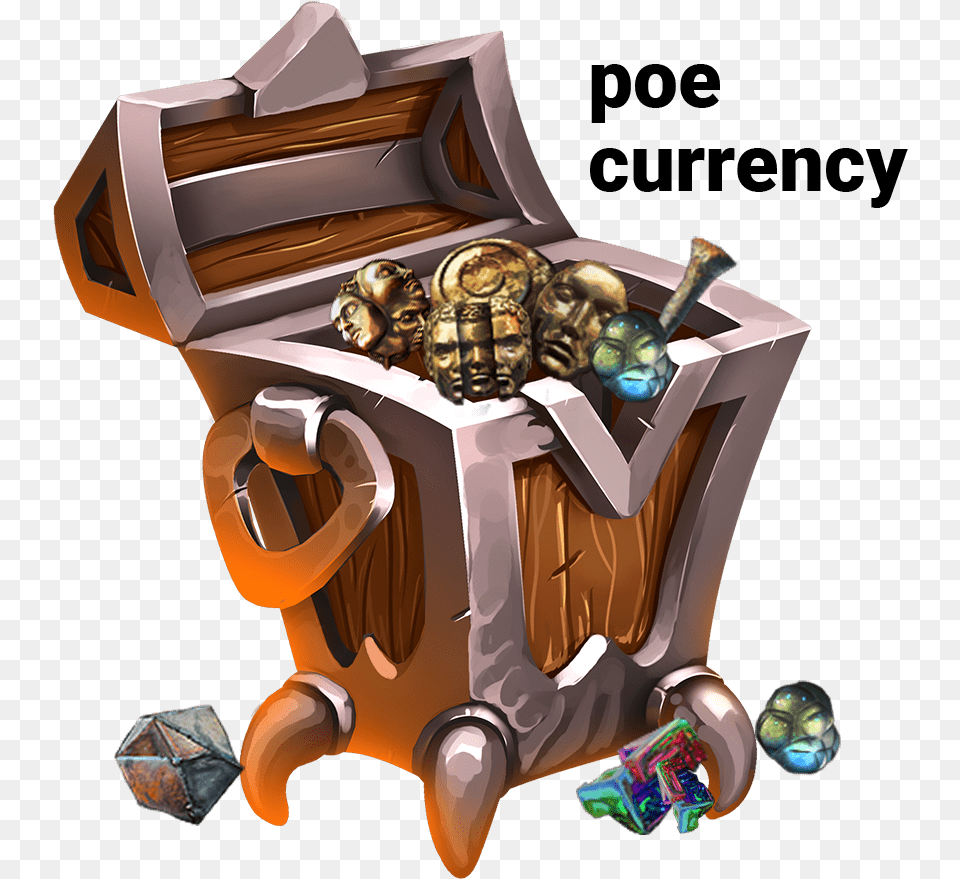 Poe Currency Treasure, Face, Head, Person, Adult Free Png Download