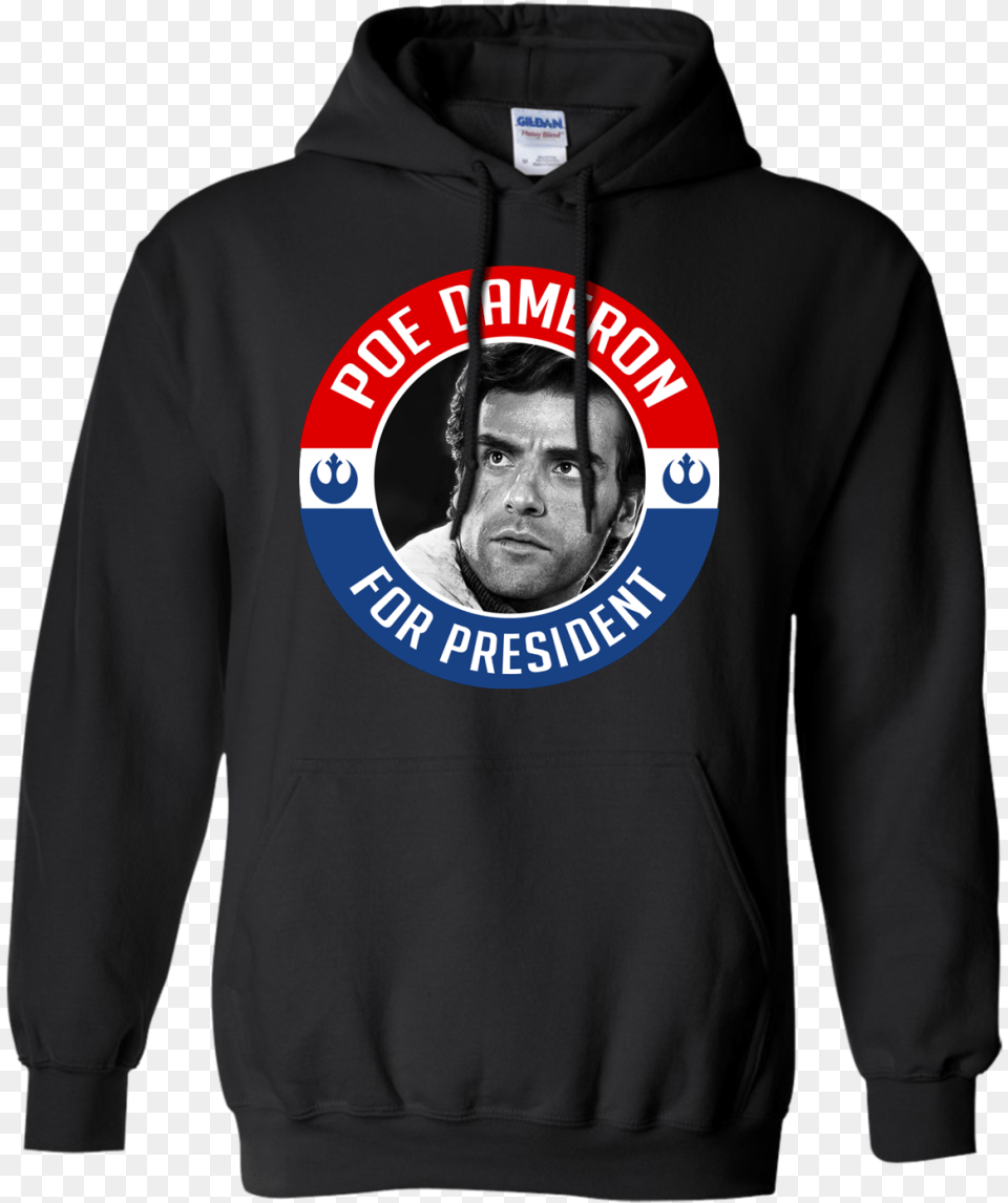 Poe Dameron For President Trump Putin Kim Jong Un Hoodie, Sweatshirt, Sweater, Knitwear, Clothing Png Image