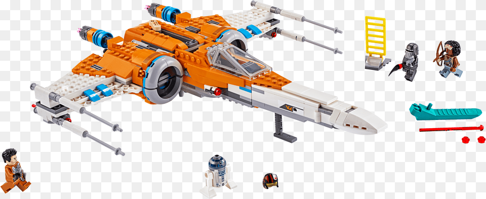 Poe Dameron Lego Star Wars Sets X Wing Vs Tie Fighter Icon, Aircraft, Spaceship, Transportation, Vehicle Free Png Download