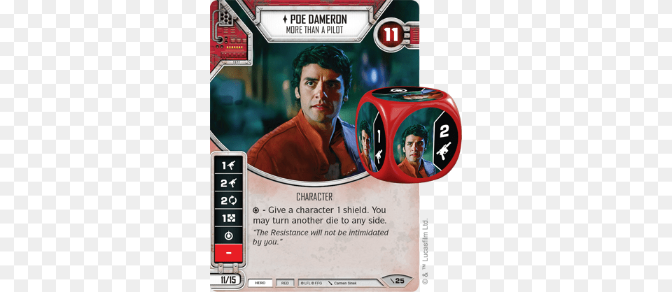 Poe Dameron Star Wars Destiny Dooku, Advertisement, Adult, Male, Man Free Transparent Png