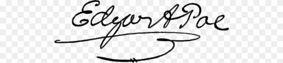 Poe Signature, Handwriting, Text Free Transparent Png