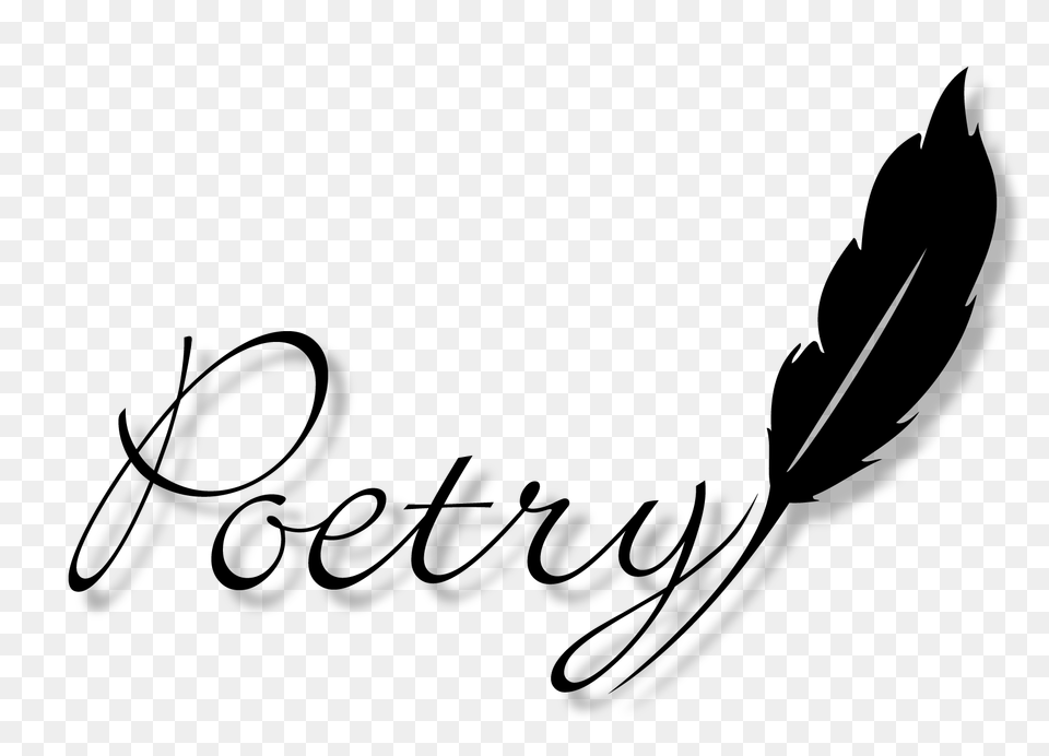 Poem Clipart Transparent, Gray Png Image