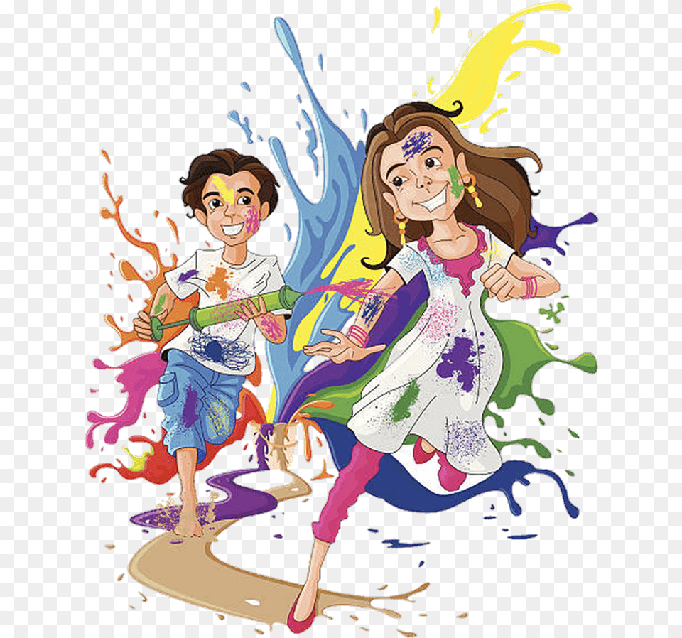 Poem On Holi In English, Adult, Person, Female, Woman Png Image