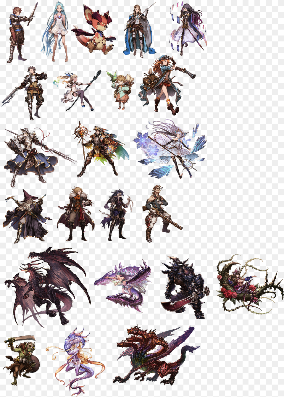 Poetic Injustice Granblue Fantasy All Classes Free Png