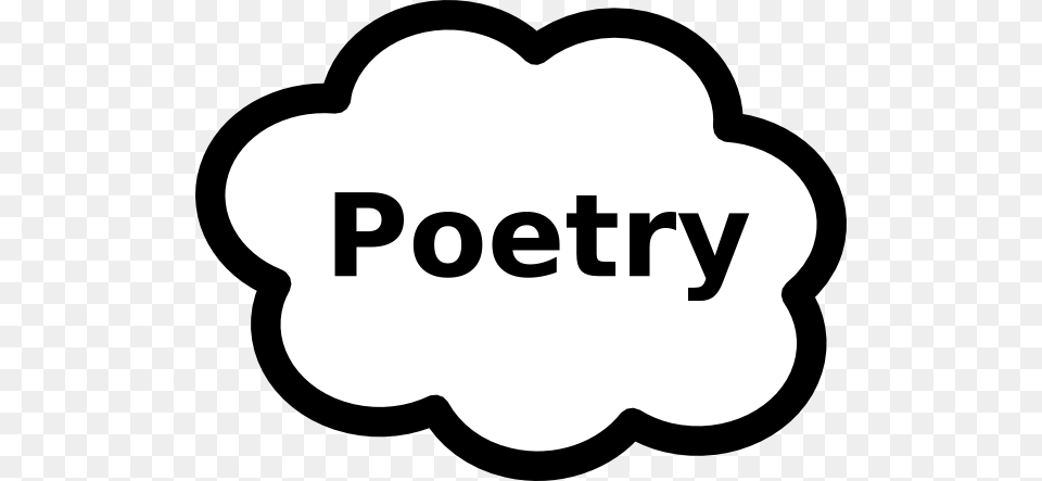 Poetry Book Sign Clip Art, Logo, Stencil, Smoke Pipe, Sticker Free Png
