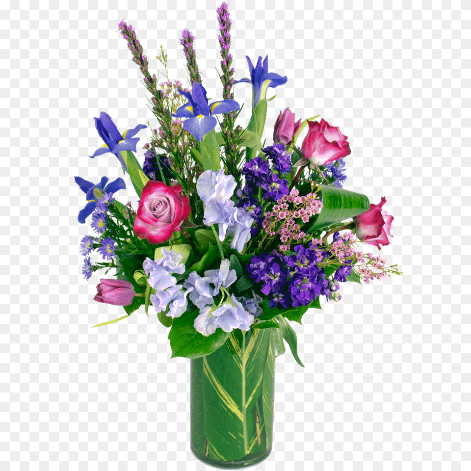 Poetry In Purple Bouquet Is Designed, Flower, Flower Arrangement, Flower Bouquet, Plant Png Image