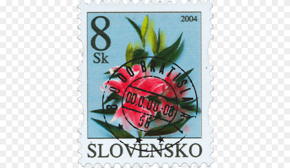 Pofis Catalog Products Flower Definitive Stamp Edmonton Folk Music Festival, Postage Stamp Png