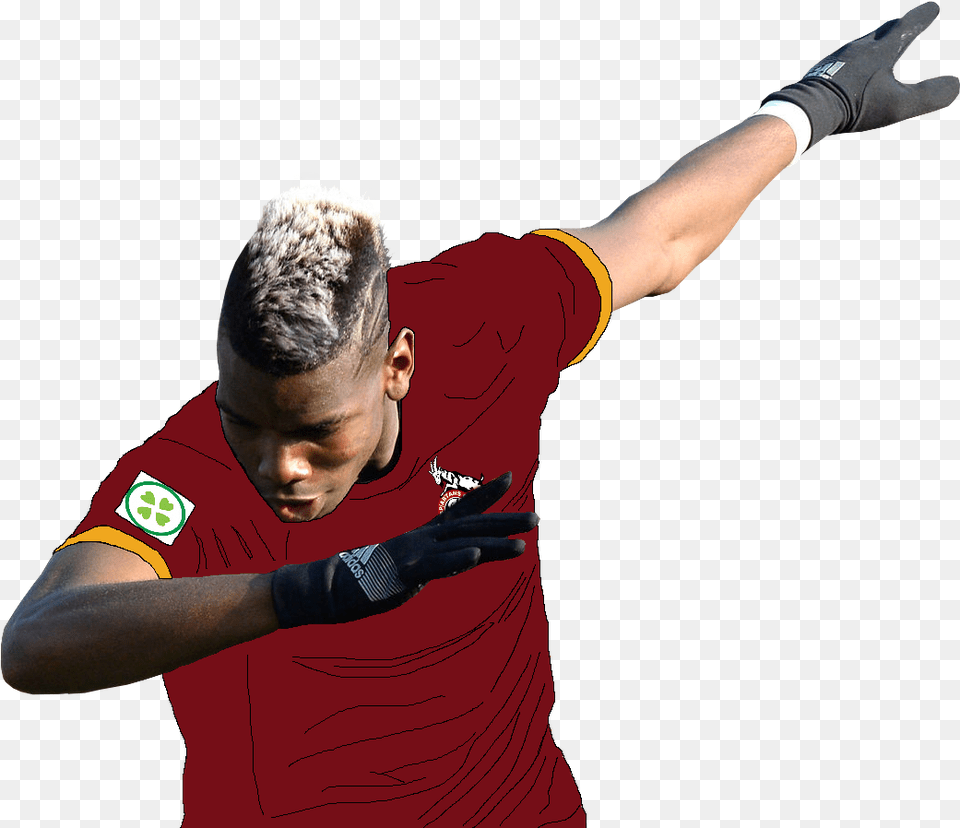Pogba Dab, Clothing, Glove, Adult, Person Png Image