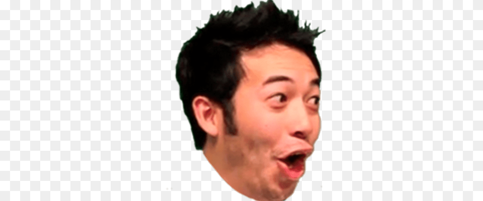 Pogchamp Emote, Face, Head, Person, Adult Free Transparent Png