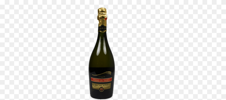 Poggio Del Vigneti Moscato 750ml Champagne, Alcohol, Wine, Liquor, Wine Bottle Free Png Download