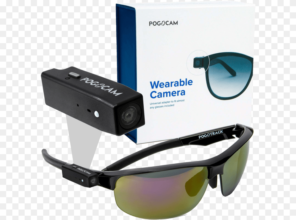 Pogocam Wearable Hd Camera With 100 Uv Pogotrack Magnetic Video Camera, Accessories, Glasses, Sunglasses, Electronics Free Png
