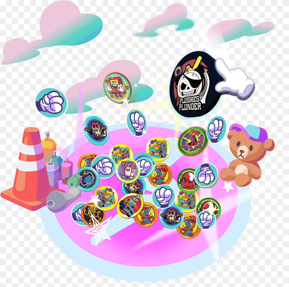 Pogs Super Slam, Art, Graphics, Food, Sweets Free Png Download