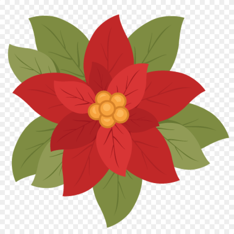 Poinsettia Clip Art Free Clipart Download, Dahlia, Floral Design, Flower, Graphics Png