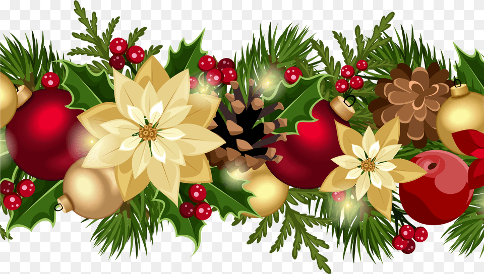 Poinsettia Clipart Xmas Decoration, Art, Floral Design, Graphics, Pattern Free Png Download