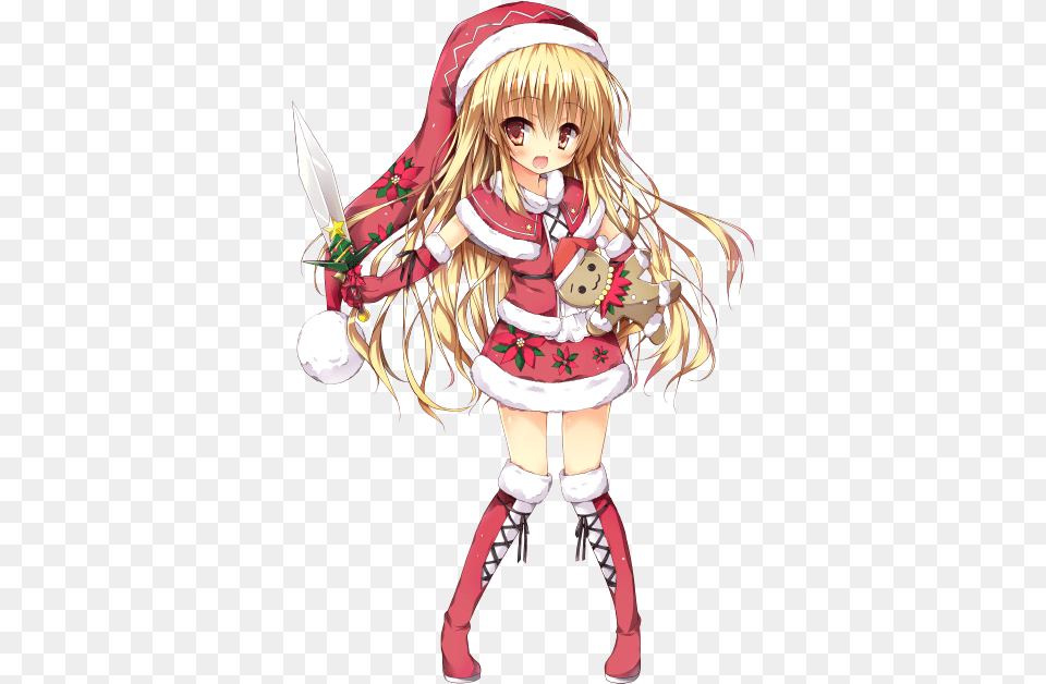 Poinsettia Flower Knight Girl Wikia Fandom Fictional Character, Publication, Book, Comics, Person Free Png