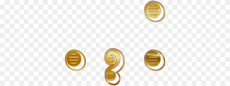 Point Comma Colon Alphabet Gold Comma Gold, Text, Symbol, Number Png