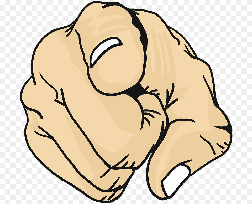Point Finger Cartoon Finger Pointing Icon, Body Part, Hand, Person, Adult Free Png Download