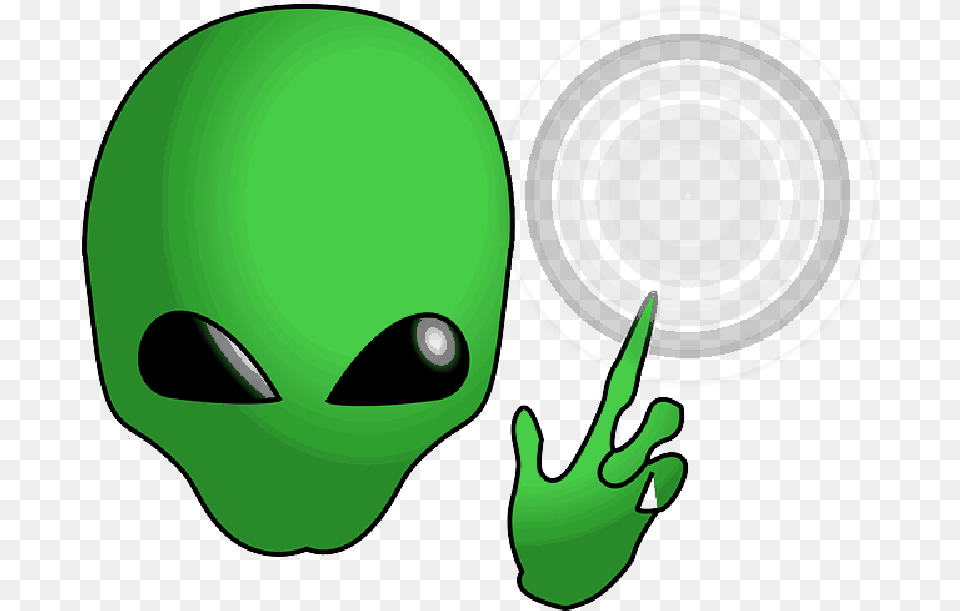 Point Hand People Alien Face Cartoon Happiness Depressing Comic Week, Green, Appliance, Blow Dryer, Device Free Png Download