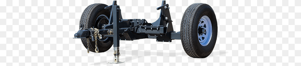 Point Hitch Dolly Chassis, Machine, Axle, Wheel, Car Wheel Png Image