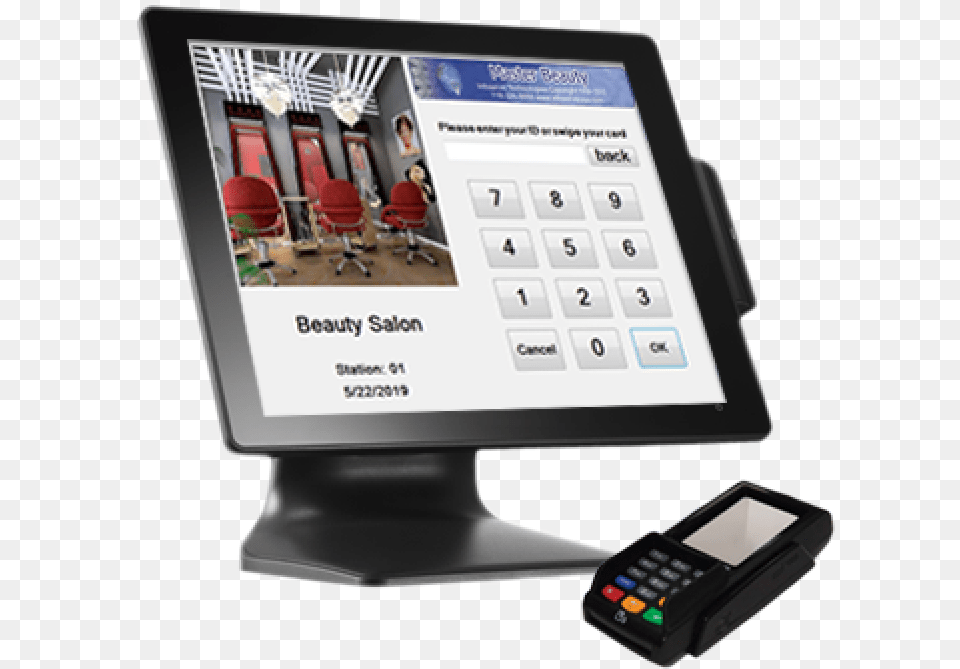 Point Of Sale, Computer, Electronics, Screen, Computer Hardware Free Png Download