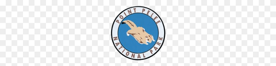 Point Pelee National Park Flying Squirrel Sticker, Logo, Disk, Symbol, Emblem Png Image