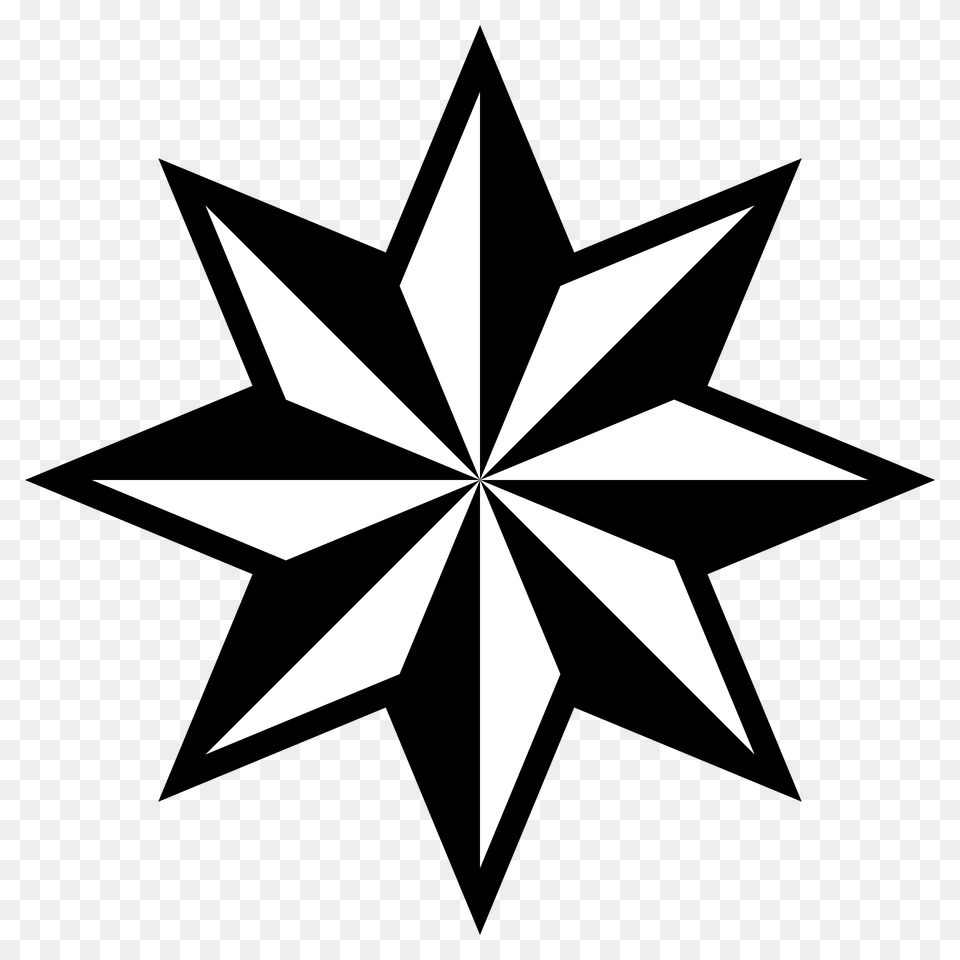 Point Star Clipart, Star Symbol, Symbol, Leaf, Plant Free Png