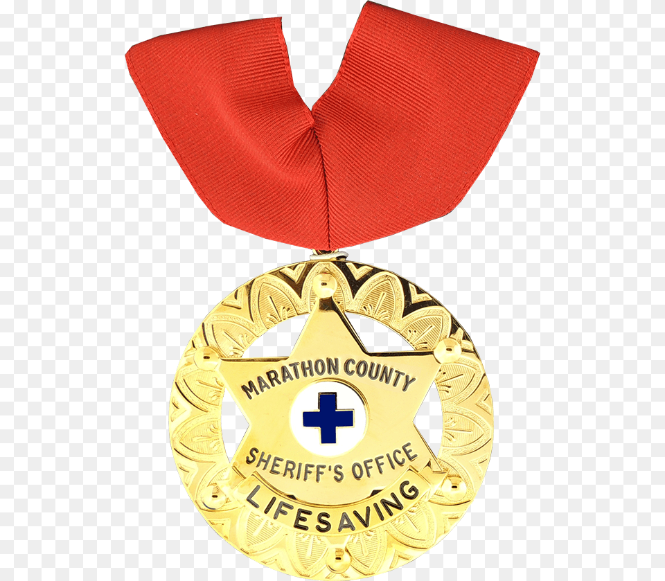 Point Star Medal In A Ring Gold Medal, Gold Medal, Trophy Free Transparent Png