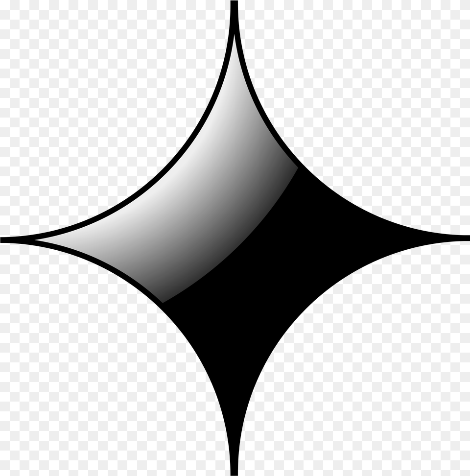 Point Star Shape With No Shape Four Pointed Star, Logo, Astronomy, Moon, Nature Png Image