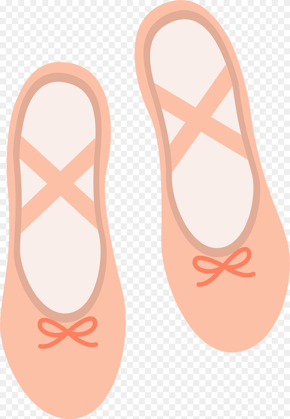 Pointe Ballet Shoe Clipart, Clothing, Footwear, Sandal, Flip-flop Free Transparent Png