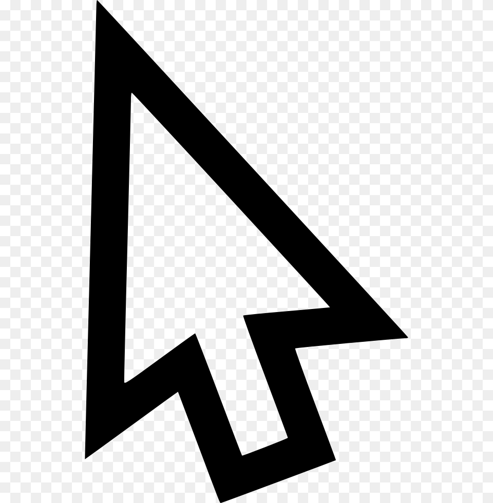 Pointer Internet Icon Free, Triangle, Symbol Png