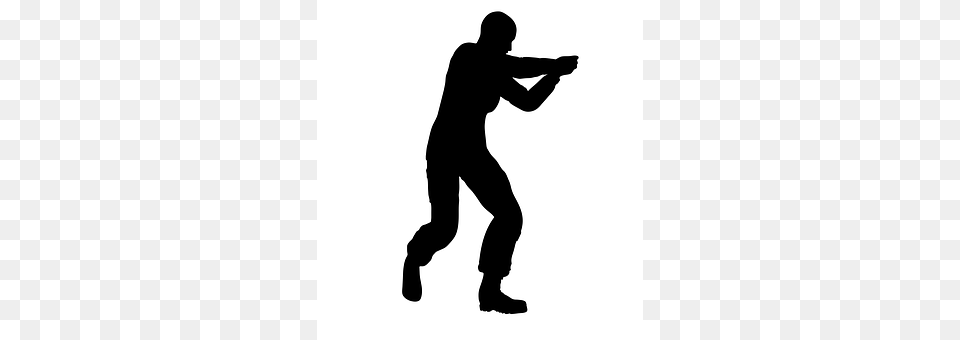 Pointing Silhouette, Adult, Male, Man Png Image