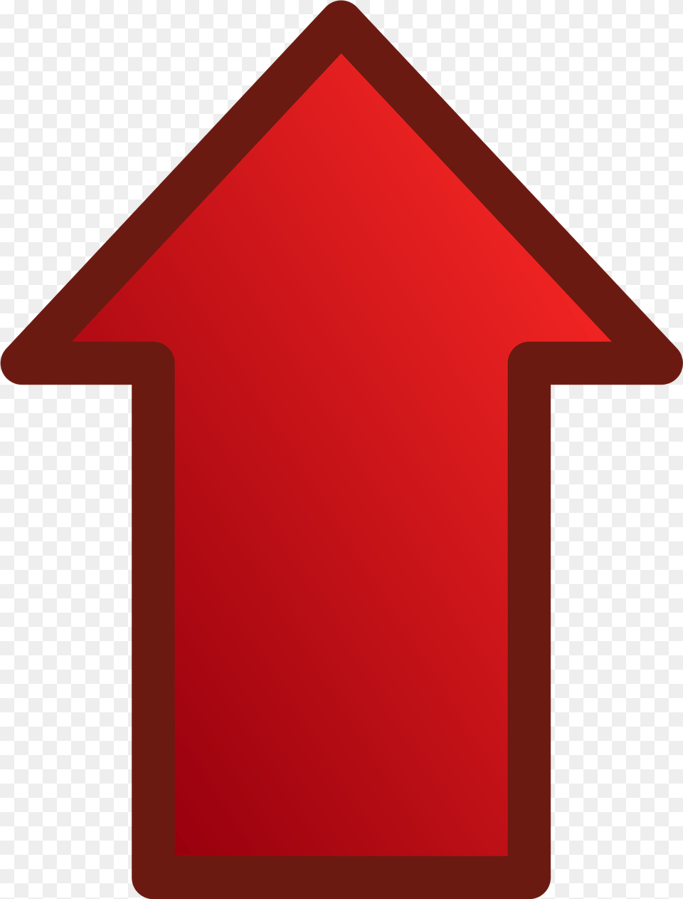 Pointing Clipart Red Red Arrow Pointing Up, Symbol Png
